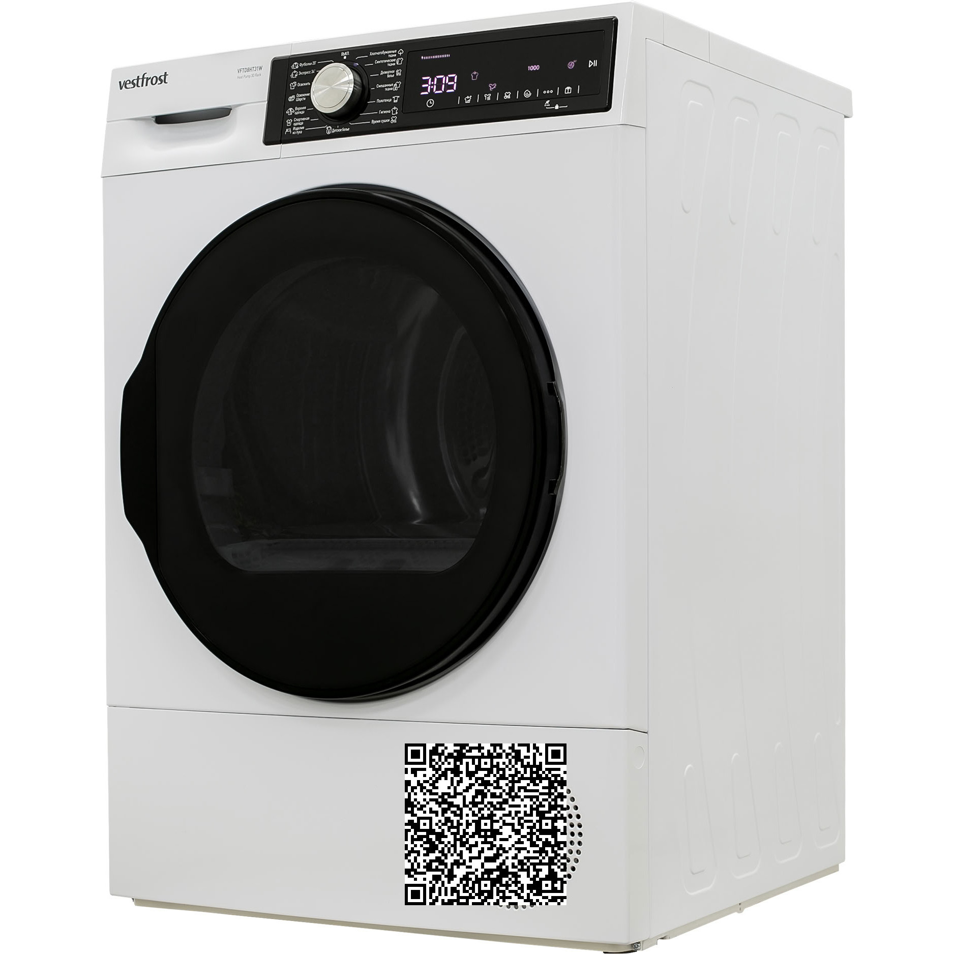 ��������� ������ � �������� ������� Vestfrost VFTD8HT31W