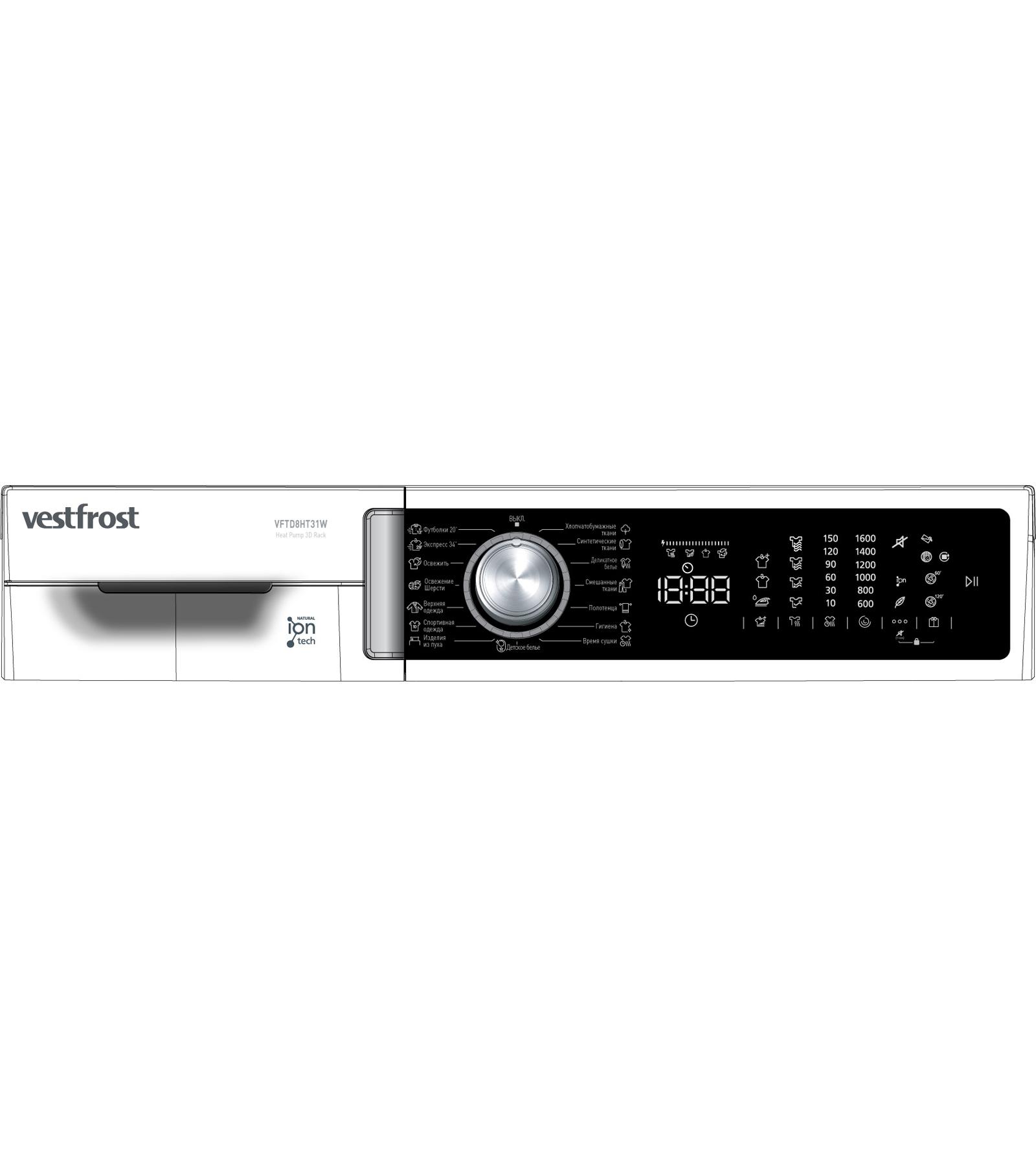 Vestfrost �������� ��� ��������� � ������� ���������� ������ VFC814T30W + ��������� ������ VFTD8HT31W + �������������� ��� ��� ��������� �����