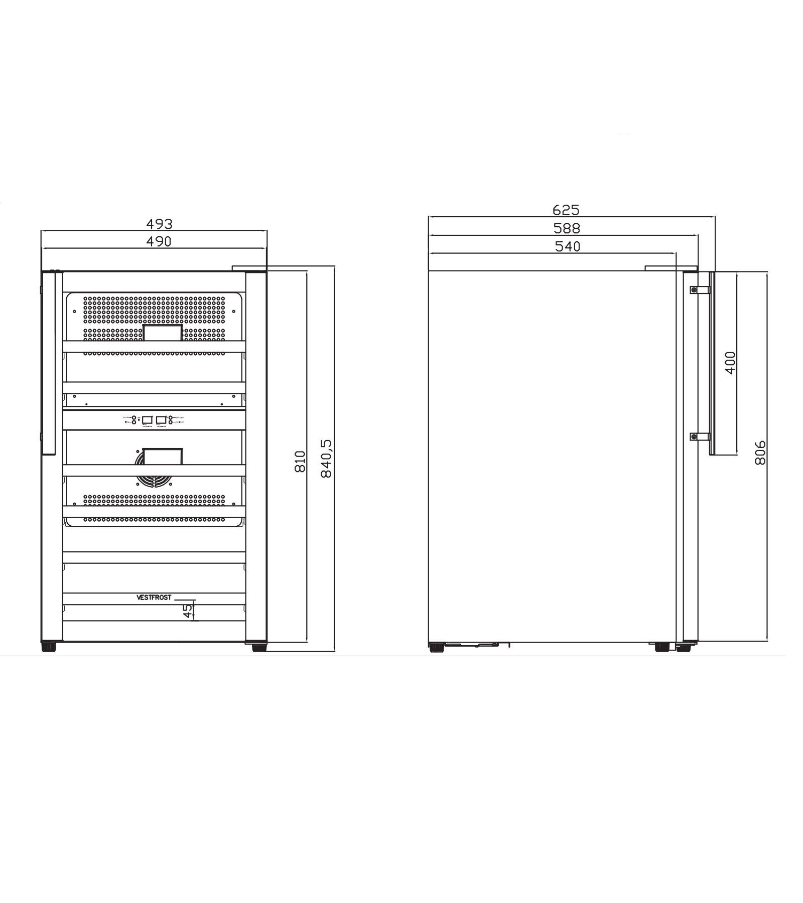������ ���� Vestfrost Solutions W 32
