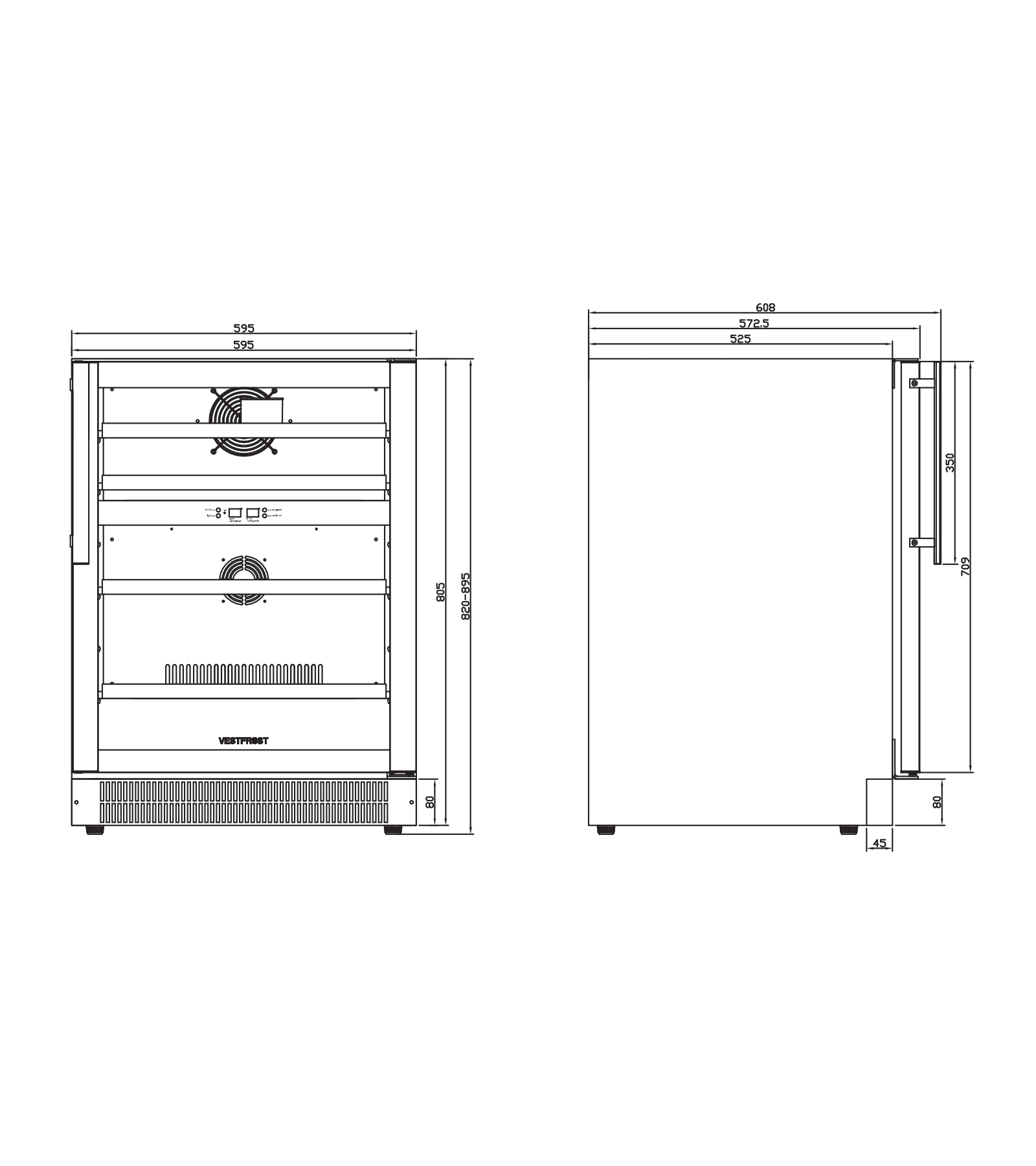 ������ ���� Vestfrost Solutions W 45