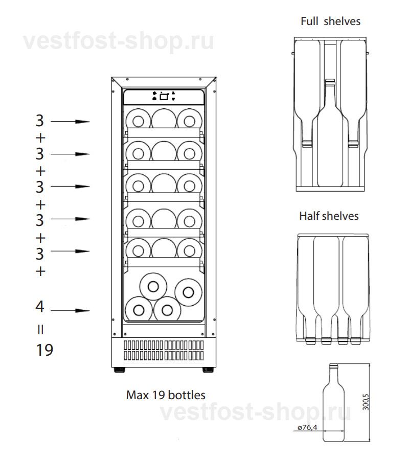 ������ ���� Vestfrost Solutions WFG 18