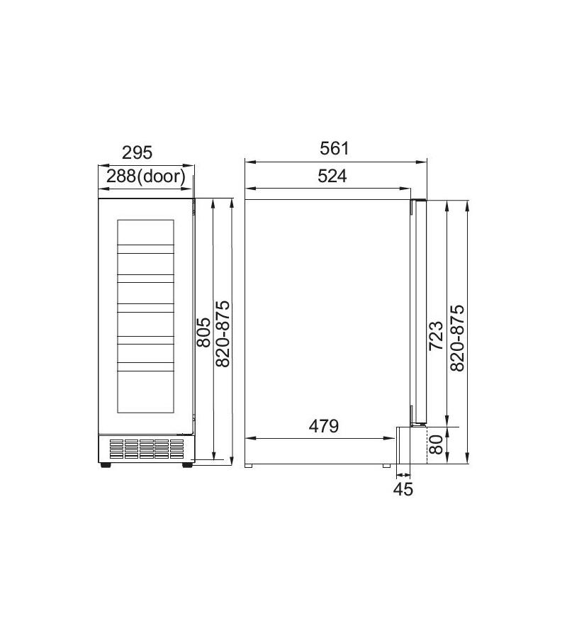 ������ ���� Vestfrost Solutions WFG 18