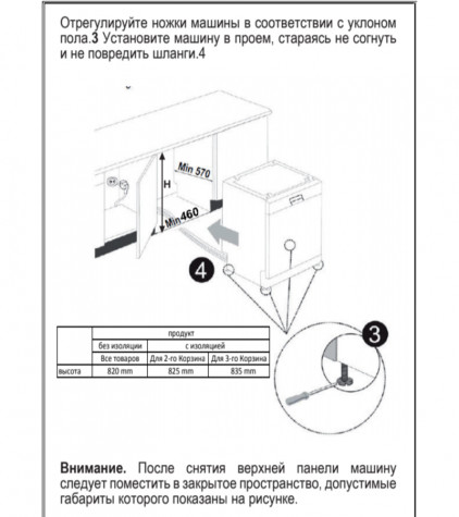 ������������� ������ Vestfrost WVDWF422V01W